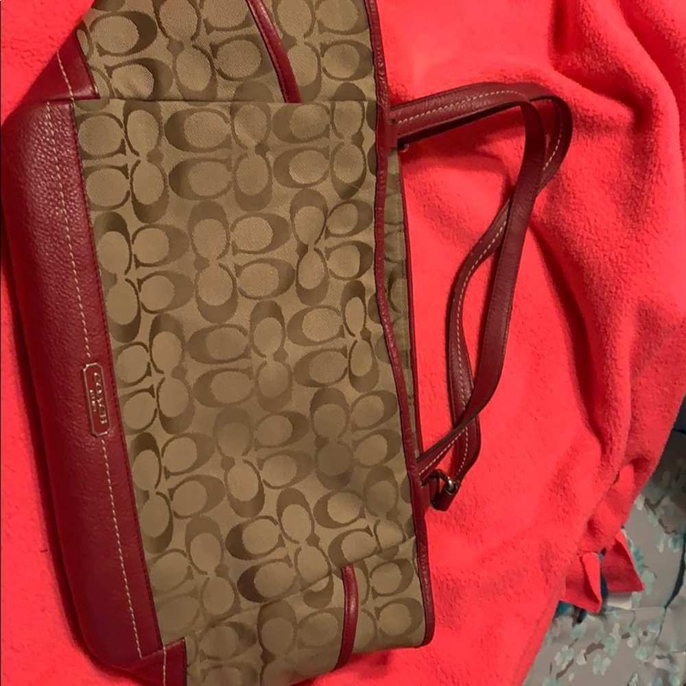 Coach tote purse